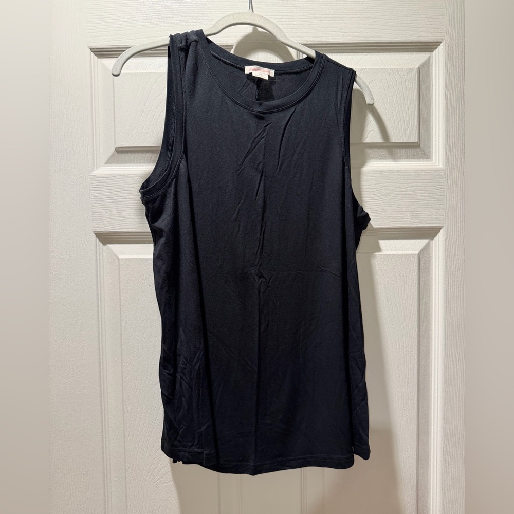 Ingrid & Isabel easy nursing tank top, black